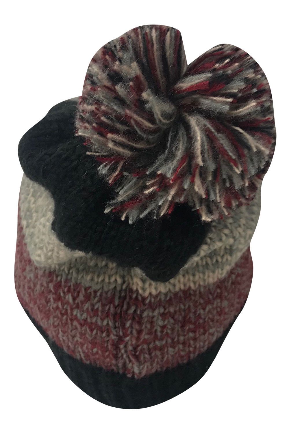 Casaba Festive Warm Winter Beanies Toboggan Pom for Men Women Thick Caps Hats-Black-