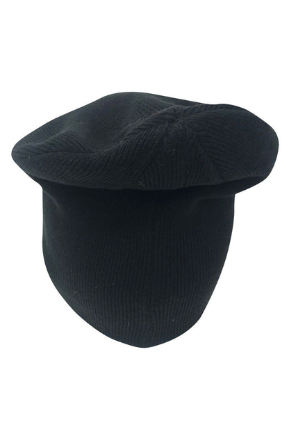 Casaba Warm Winter Beanies Bad Hair Day Embroidery Toboggan Caps Hats Men Women-Black-