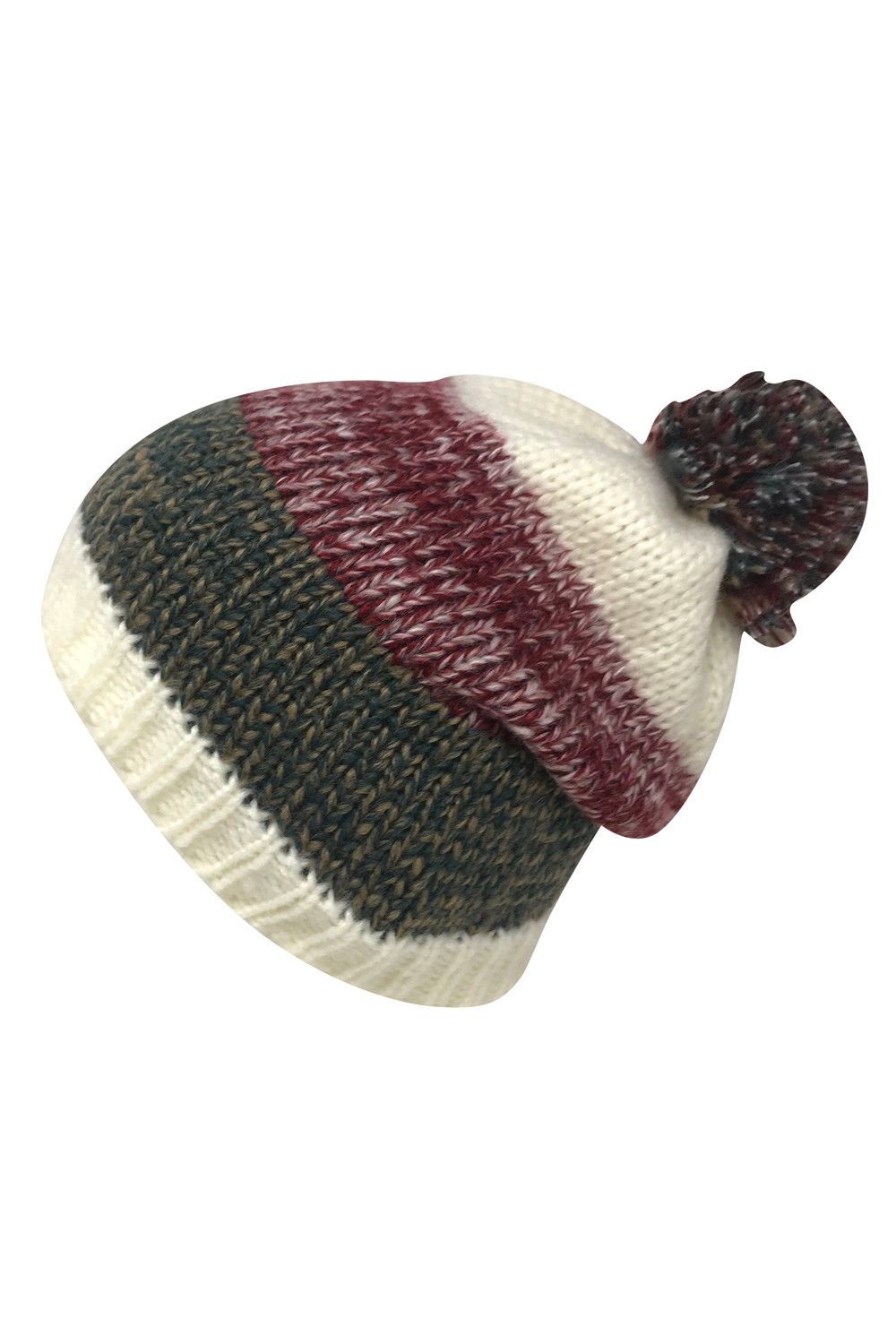 Casaba Festive Warm Winter Beanies Toboggan Pom for Men Women Thick Caps Hats-Black-