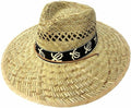 Stylish Straw Hats Caps Lifeguard Sombrero Postal Sun Beach Wide Brim Unisex-Turtles-