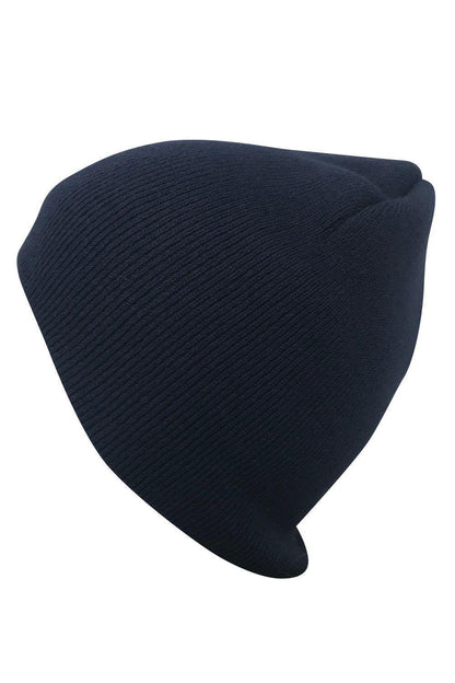 1 Dozen Casaba Warm Beanie Hat Cap for Men Women Short Ski Toboggan Knit Winter-Black-