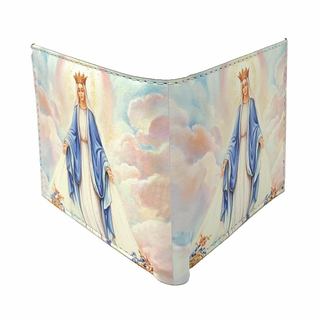 Christian Jesus Bifold Wallets In Gift Box Mens Womens Kids-LL-FATIMA-