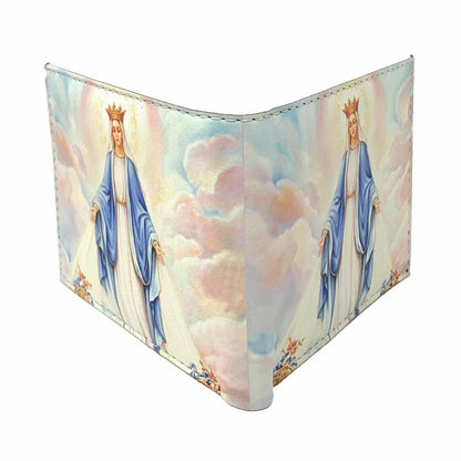 Christian Jesus Bifold Wallets In Gift Box Mens Womens Kids-LL-FATIMA-
