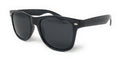 Classic Polarized Sunglasses Club Aviator Bamboo Sports Mirror Men's Women's-Black (lens) Black (frame)-