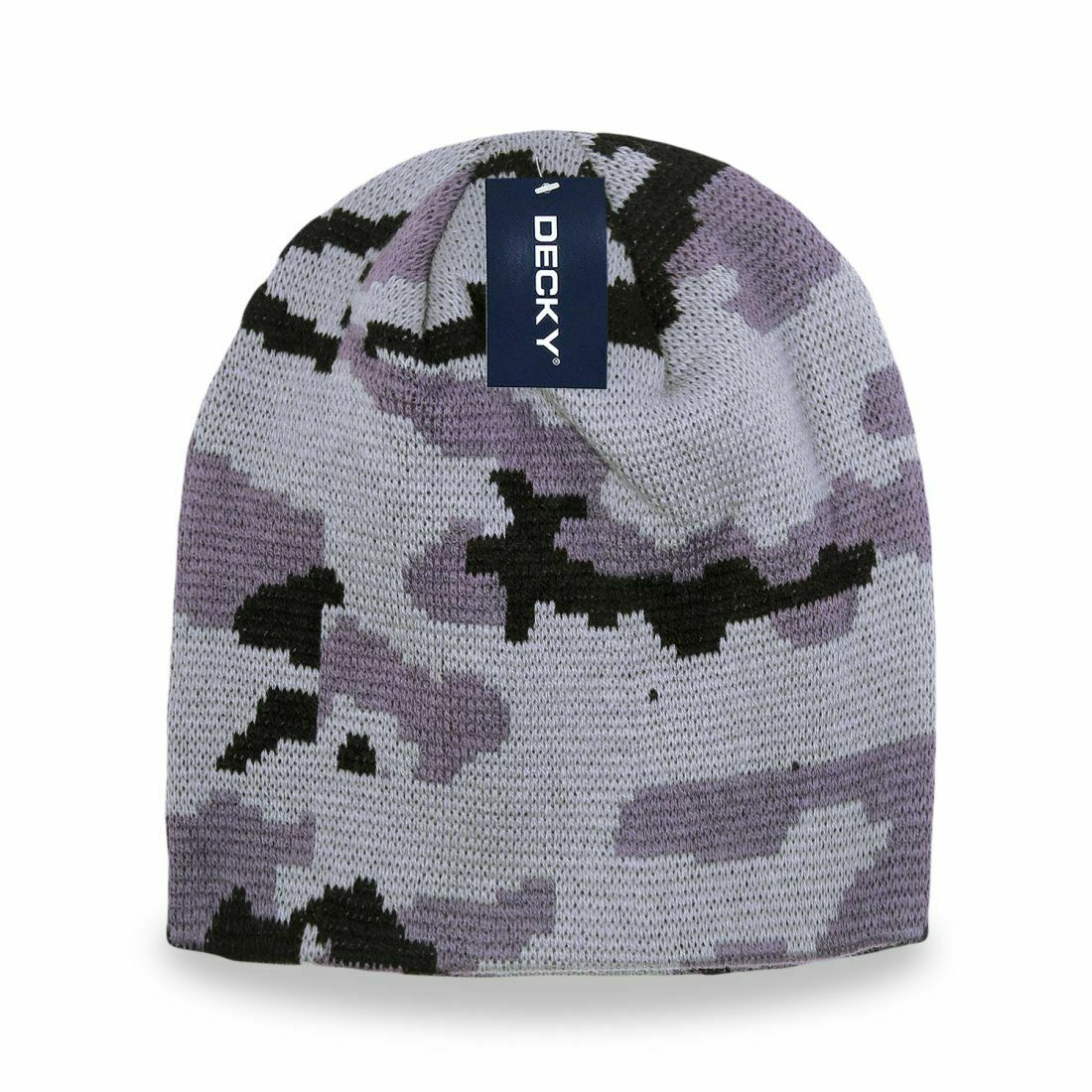 Decky Camo Short Beanies Cuffed For Everyday Wear-Urban-