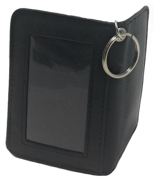 1 Dozen Slim Wallet Double ID Holder w/ Keys Ring Coin Pocket Wholesale Bulk-
