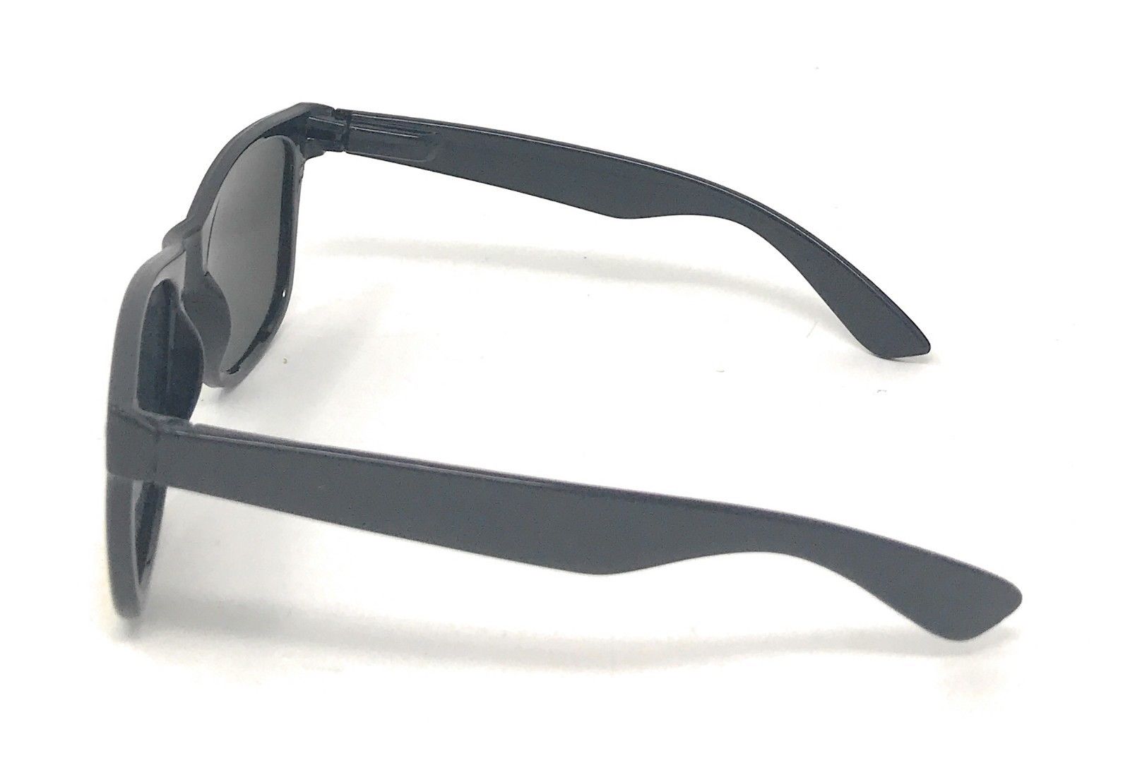 Polarized Sunglasses Classic Way Bamboo Mirror Mens Womens Teens-Black (lens) Black (frame)-