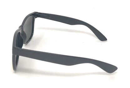 Polarized Sunglasses Classic Way Bamboo Mirror Mens Womens Teens-Black (lens) Black (frame)-