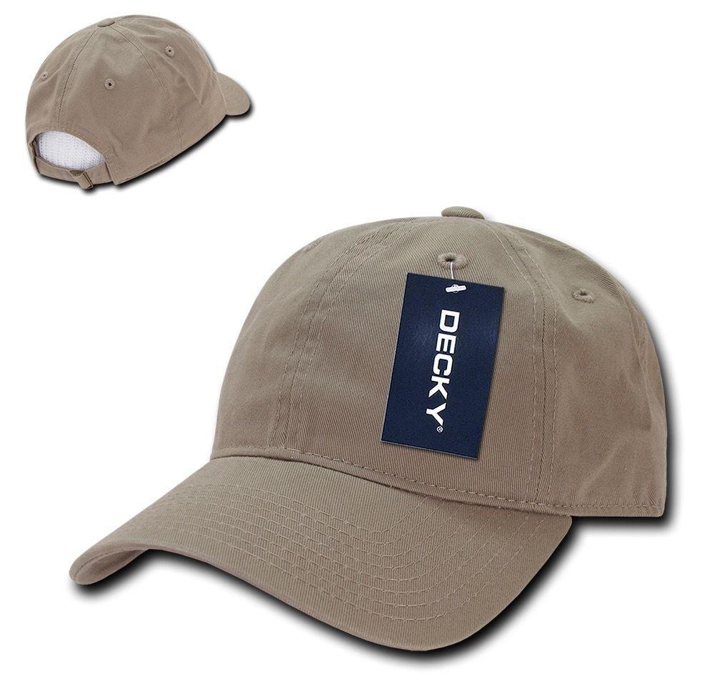 6 Lot Decky Washed Cotton Polo Low Crown 6 Panel Dad Caps Hats Wholesale Lots-