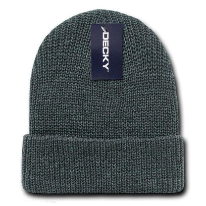 6 Pack Decky Beanies Watch Caps Hats Great Gift Set Warm Winter Wholesale Lot-