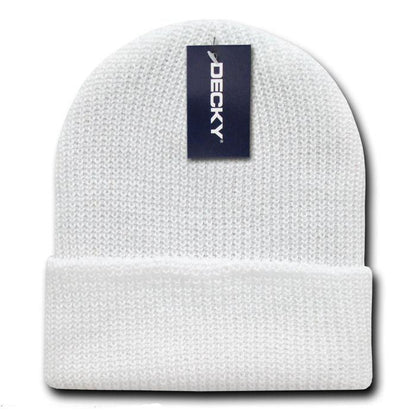 6 Pack Decky Beanies Watch Caps Hats Great Gift Set Warm Winter Wholesale Lot-