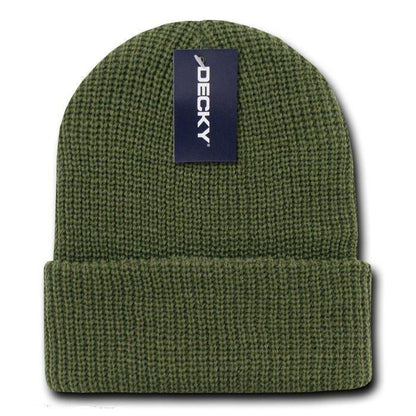 6 Pack Decky Beanies Watch Caps Hats Great Gift Set Warm Winter Wholesale Lot-