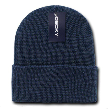 6 Pack Decky Beanies Watch Caps Hats Great Gift Set Warm Winter Wholesale Lot-