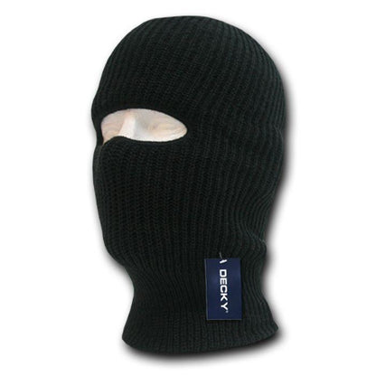 6 Pack Decky Ski Face Mask Facemask 1 Hole Balaclava Beanies Knit Wholesale Lot-