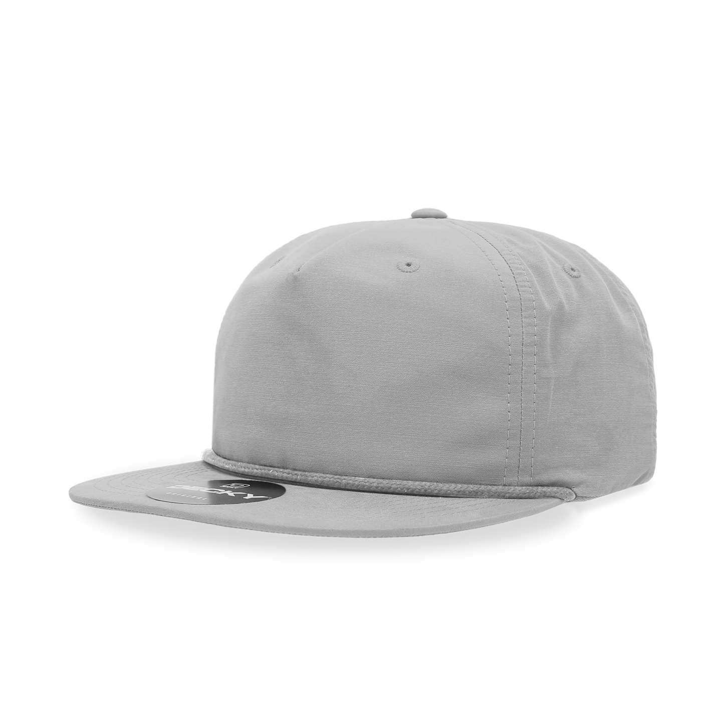 Decky Classic Grandpa Rope Cap 5 Panel Flat Bill Hat Snapback Style 6032