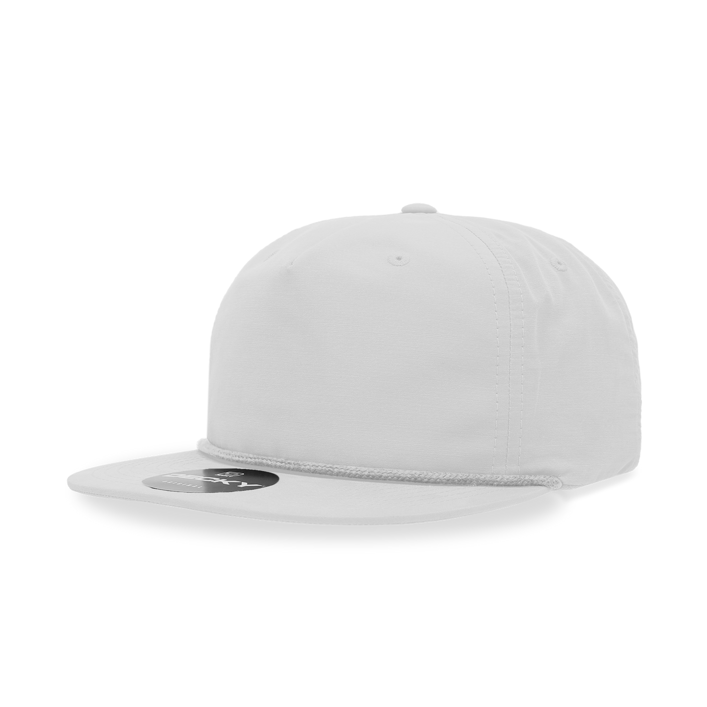 Decky Classic Grandpa Rope Cap 5 Panel Flat Bill Hat Snapback Style 6032