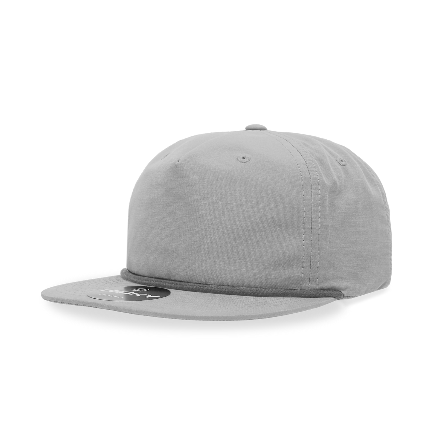 Decky Classic Grandpa Rope Cap 5 Panel Flat Bill Hat Snapback Style 6032