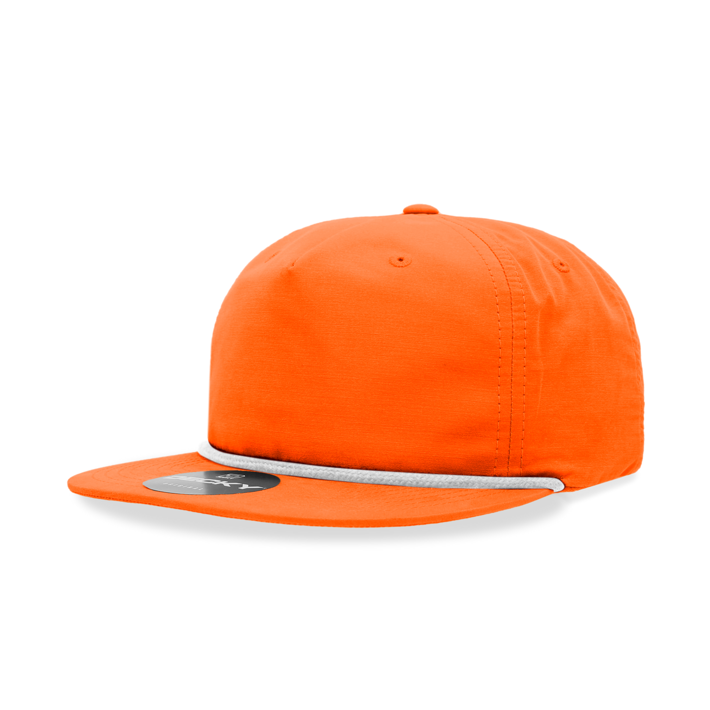 Decky Classic Grandpa Rope Cap 5 Panel Flat Bill Hat Snapback Style 6032