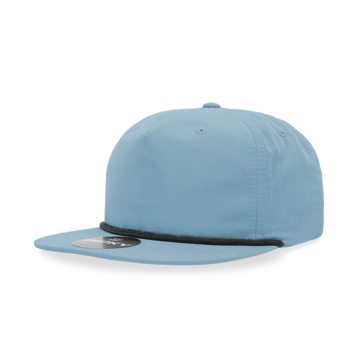Decky Classic Grandpa Rope Cap 5 Panel Flat Bill Hat Snapback Style 6032
