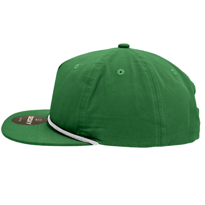 Decky Classic Grandpa Rope Cap 5 Panel Flat Bill Hat Snapback Style 6032
