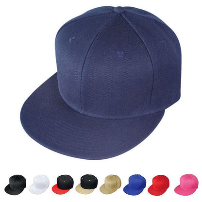 1 Dozen Plain Blank Solid Two Tone Retro Flat Bill Vintage 6 Panel Baseball Hats Caps Wholesale Bulk-