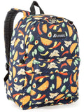 Everest Backpack Book Bag - Back to School Classic in Fun Prints & Patterns-Tacos-
