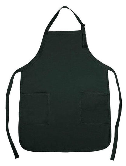 3 Pack Full Adult Size Bib Aprons With 2 Waist Pockets Plain Solid Colors Kitchen Cook Chef Waiter Crafts Garden Wholesale Lot Bulk-BLACK-