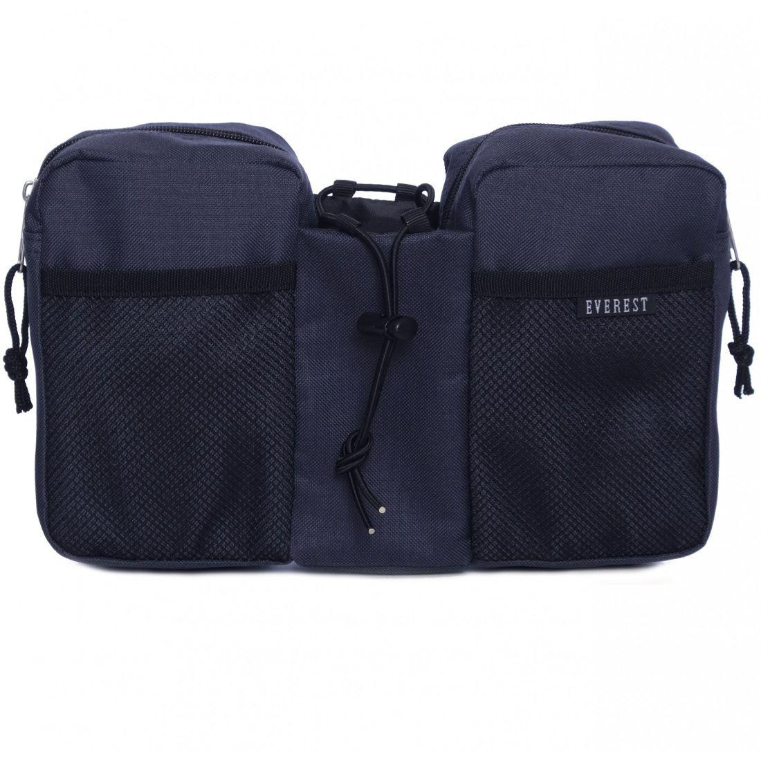 Everest Essential Hydration Waist Fanny Pack-Navy-