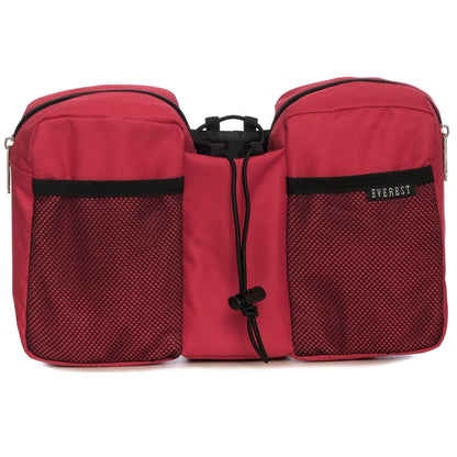 Everest Essential Hydration Waist Fanny Pack-Red-