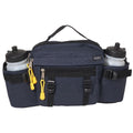 Everest Dual Squeeze Hydration Waist Bottle Fanny Pack-Navy-
