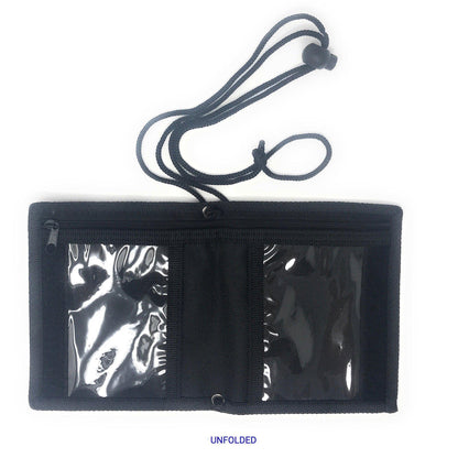 5 Conference Badges Id Card Holders Bi Fold Trade Show Wallets Wholesale Bulk-
