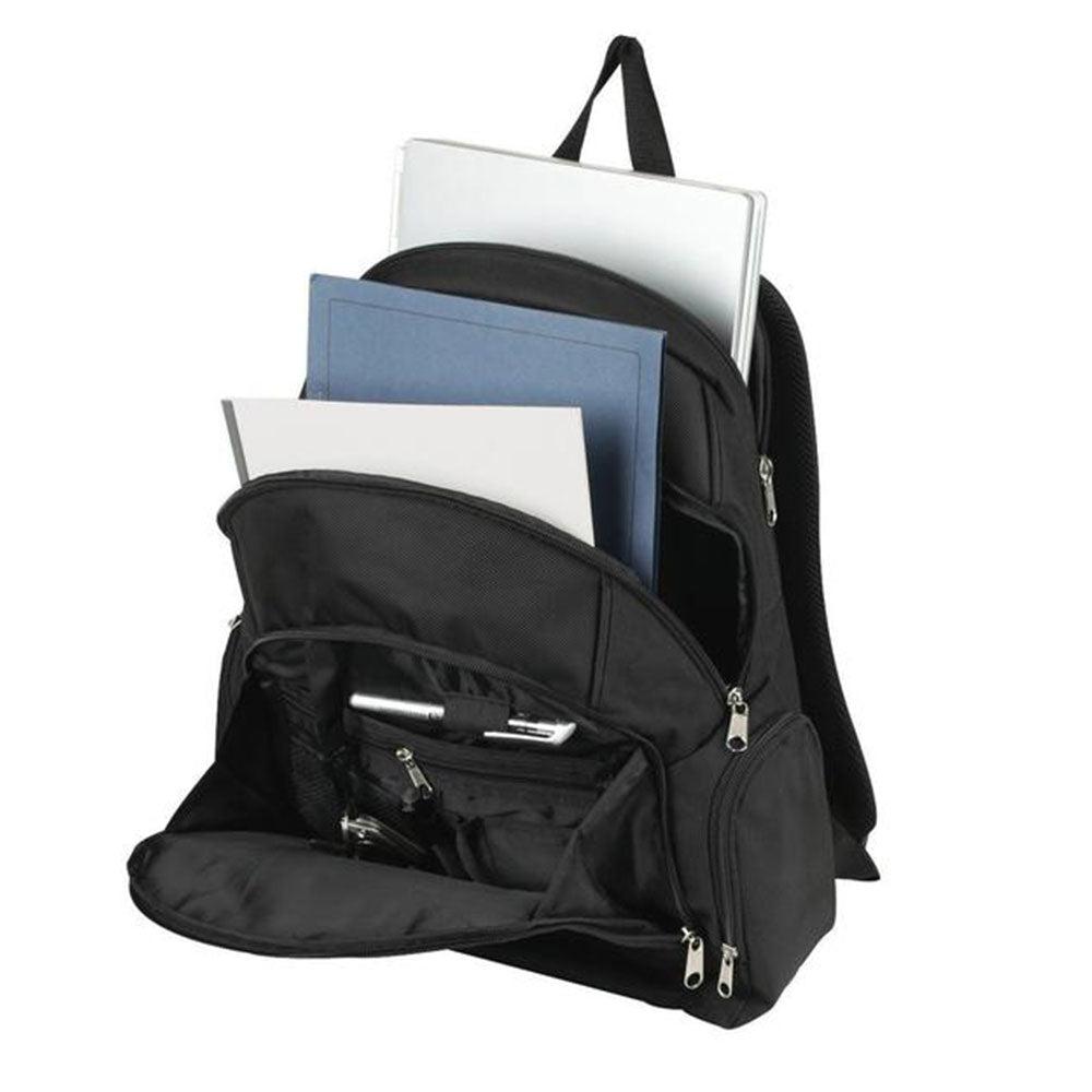 Computer Laptop Backpack Rucksack Bag Travel School Book Multi Pockets Organizer-