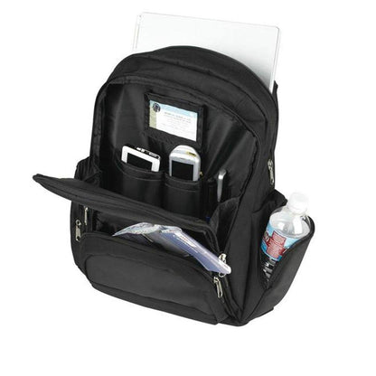 Explore Backpack Travel Books Bag Multi Pockets Organizer Laptop Pouch-