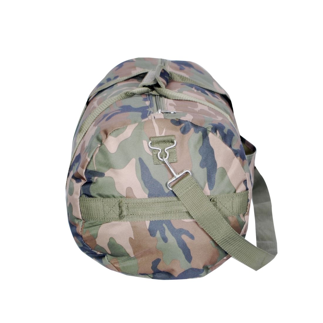 Everest 16-Inch Woodland Camouflage Round Duffel Bag-
