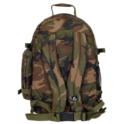 Everest Oversize Woodland Camouflage Backpack-