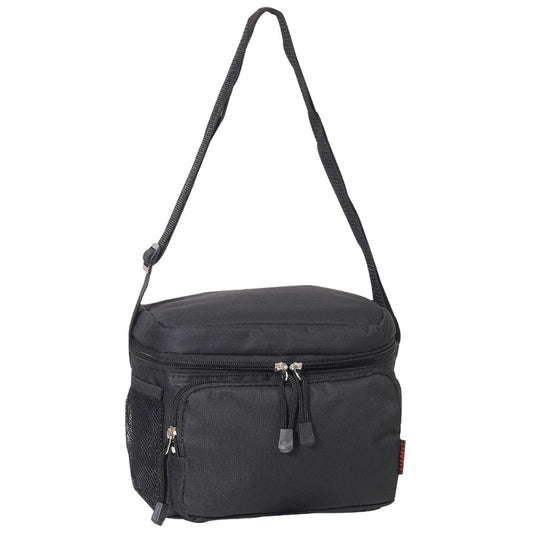 Everest Insulated Cooler Lunch Bag-Black-
