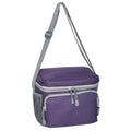 Everest Insulated Cooler Lunch Bag-Eggplant-