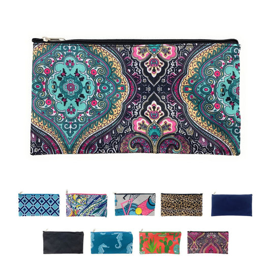 Empire Cove Pouch Bag Zipper Cosmetic Makeup Bank Car Documents Travel Organizer-Geometric-