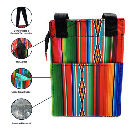 Empire Cove Insulated Lunch Bag Girls Kids Adults Cooler Food Tote Picnic Travel-Unicorn-
