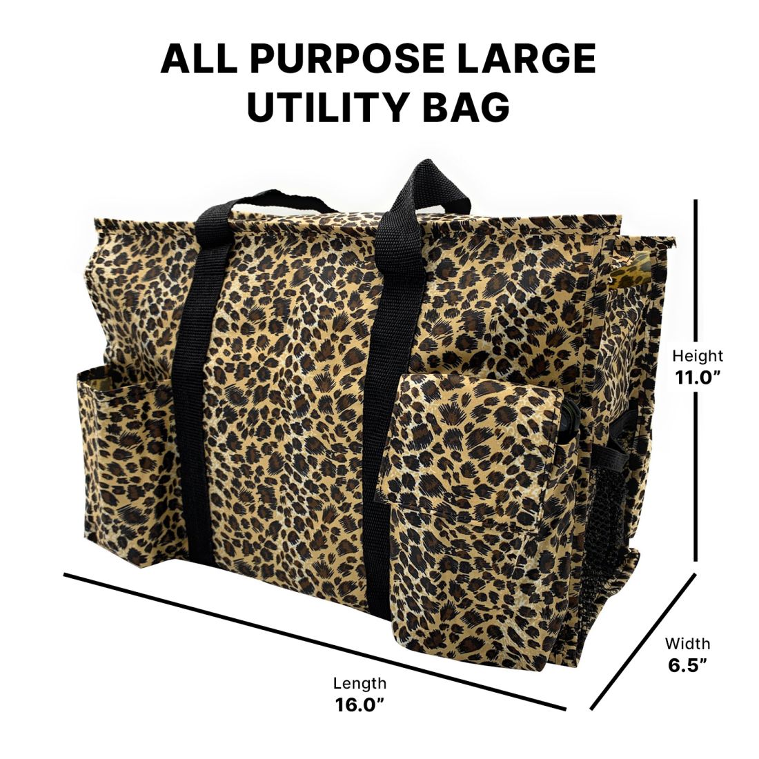 Empire Cove Large Tote Bag All Purpose Shoulder Utility Bag Shopping Travel-Pineapple-