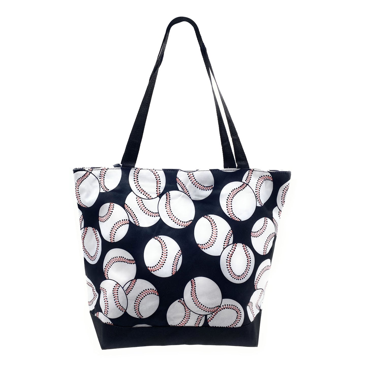 Empire Cove Stylish Large Tote Bag All Purpose Shoulder Bag Shopping Travel-Baseball-