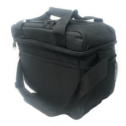 Deluxe Insulated Cooler Lunch Box Bag Picnic Beer Bottles Water Food-