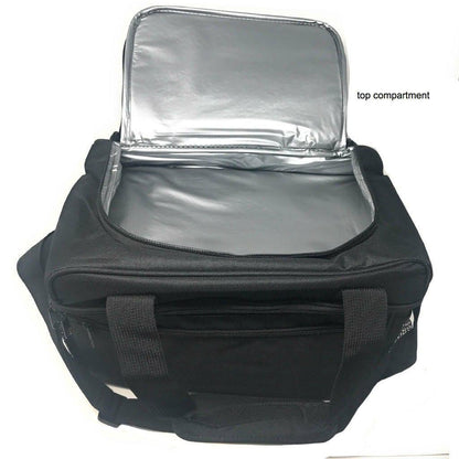 Deluxe Insulated Cooler Lunch Box Bag Picnic Beer Bottles Water Food-