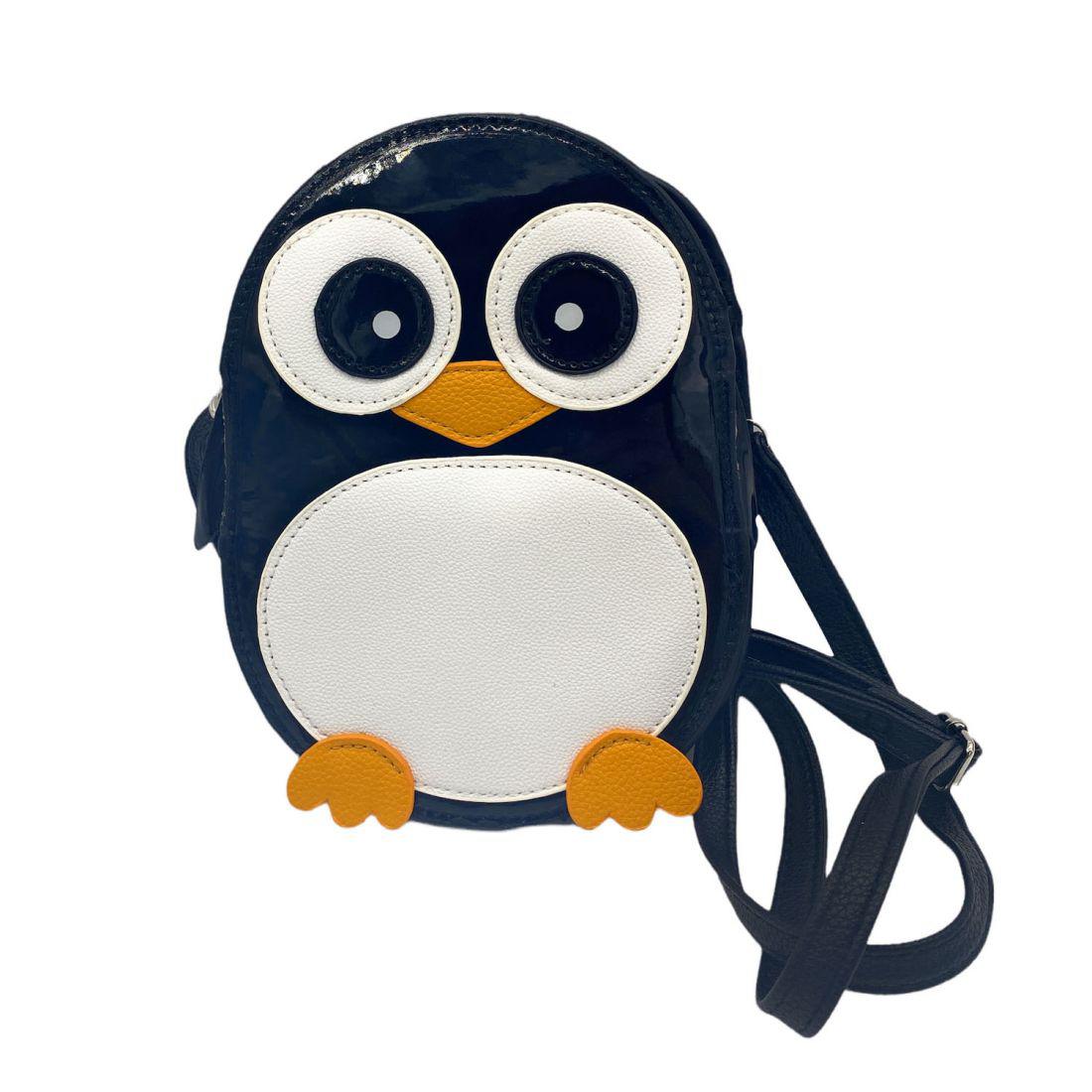 Empire Cove Wide Eyed Penguin Mini Shoulder Crossbody Purse Messenger Bags Girls-