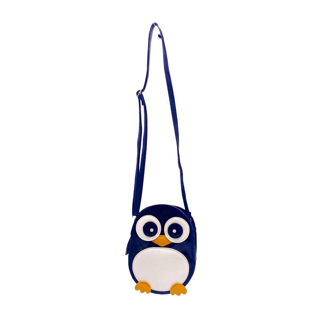 Empire Cove Wide Eyed Penguin Mini Shoulder Crossbody Purse Messenger Bags Girls-