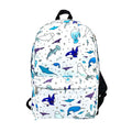 Empire Cove Back to School Backpack Shark Sealife Sloth Dino Sea Turtle Book Bag-Sealife-