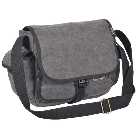 Everest Small Sturdy Canvas Messenger Bag-