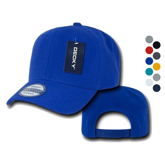 1 Dozen Decky Acrylic Snapbacks Vintage Curve Baseball Hats Caps Wholesale Lot-