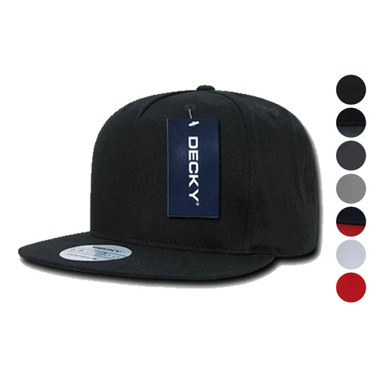 1 Dozen Flat Bill Hats Caps 5 Panel Snapback Cotton Green Undervisor Wholesale-