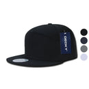 1 Dozen 7 Panel Cotton Snapbacks Flat Bill Baseball Hats Caps Wholesale Bulk- 1 image